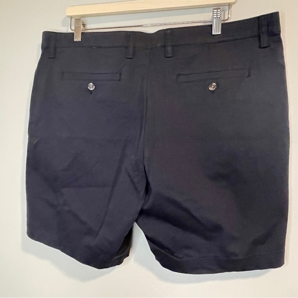 Slate & Stone 7" COTTON TWILL SHORT Navy W38 - Picture 2 of 5
